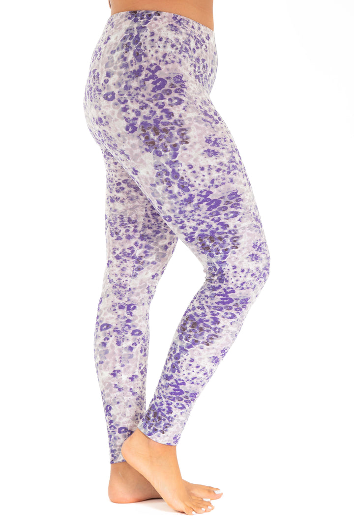 Purple Print - All Season Leggings