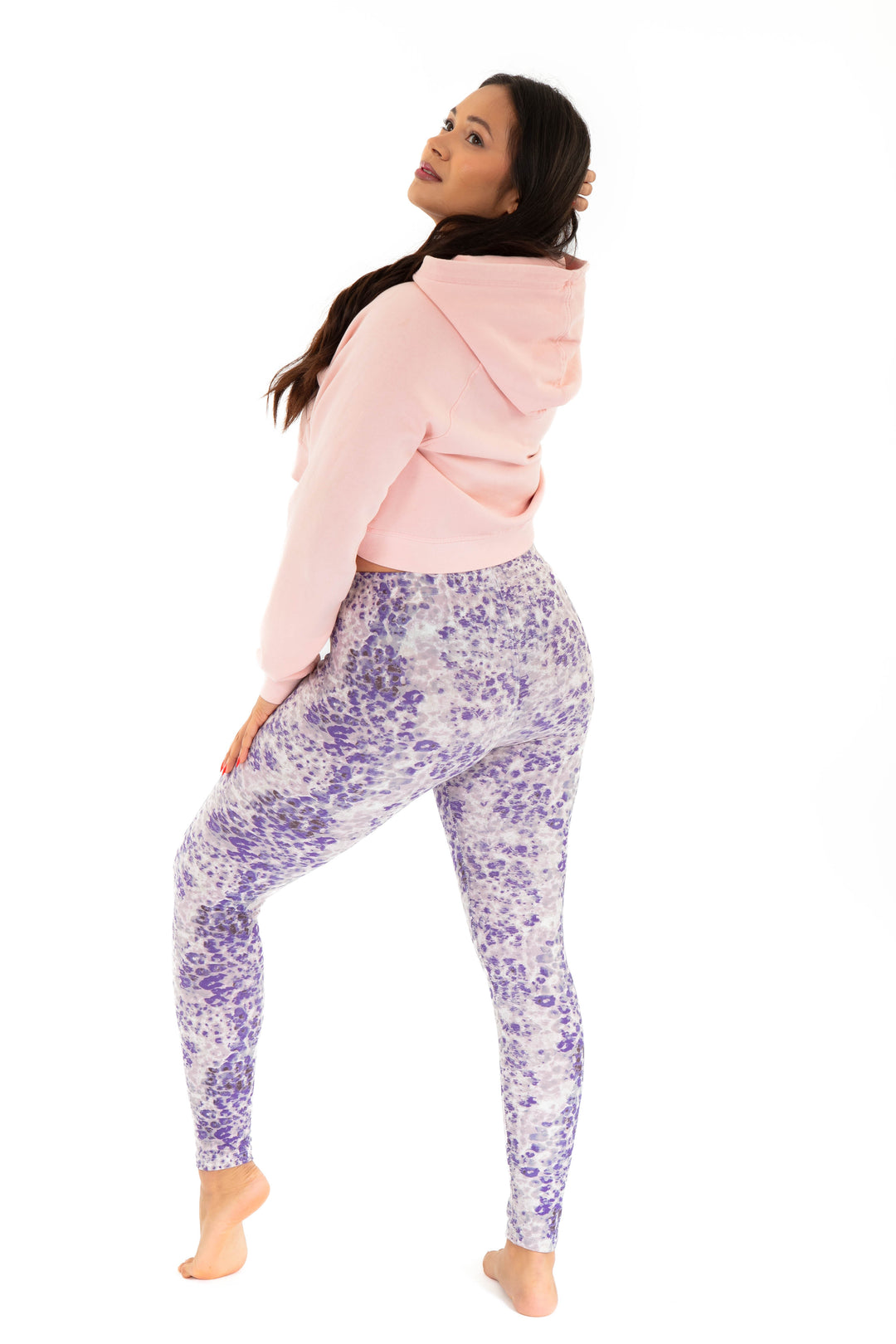 Purple Print - All Season Leggings
