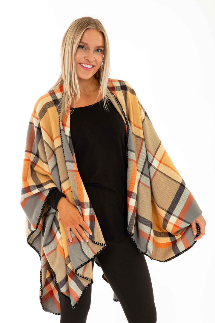 Milca - Poncho Scarf