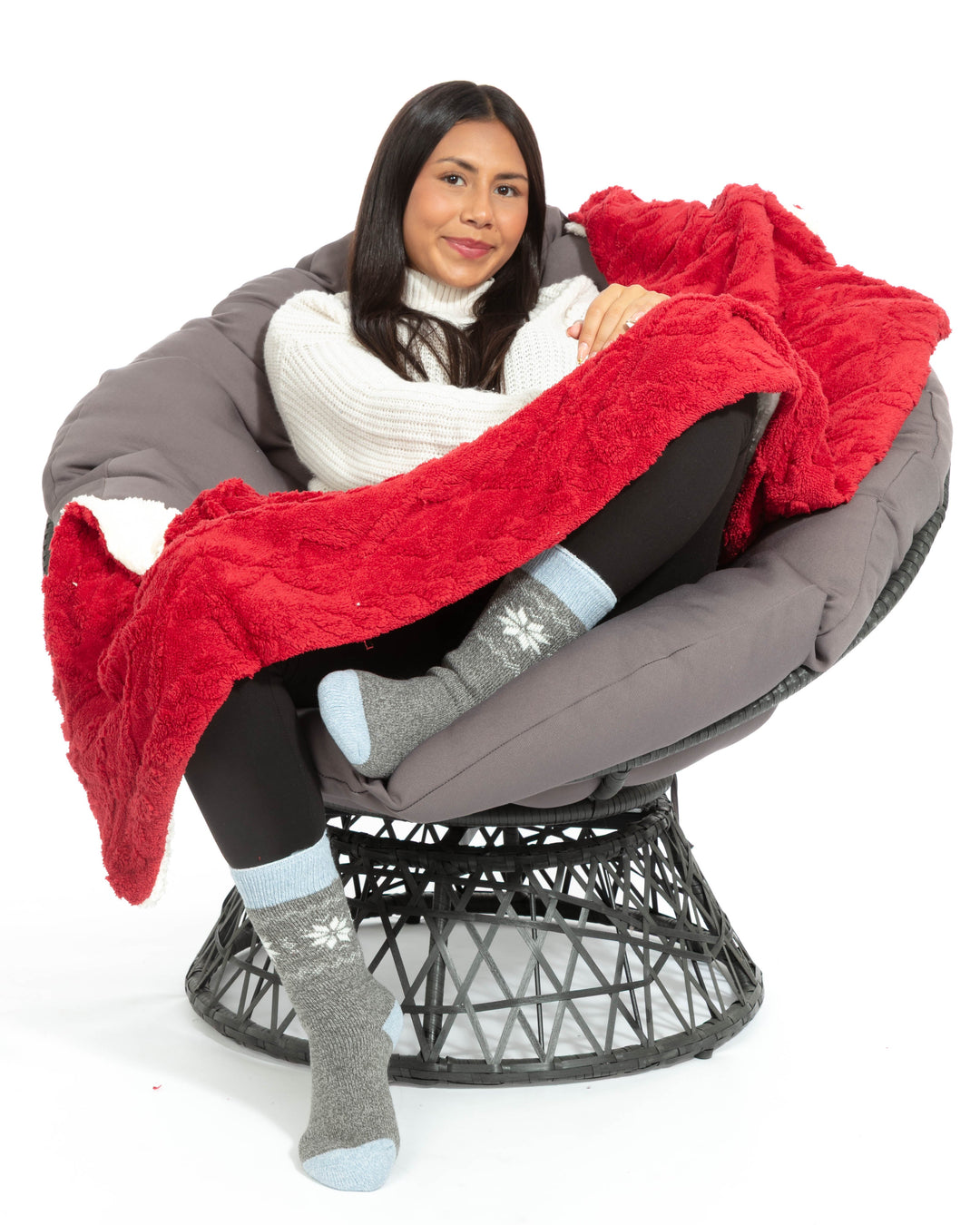 Cherry - Sherpa Blanket