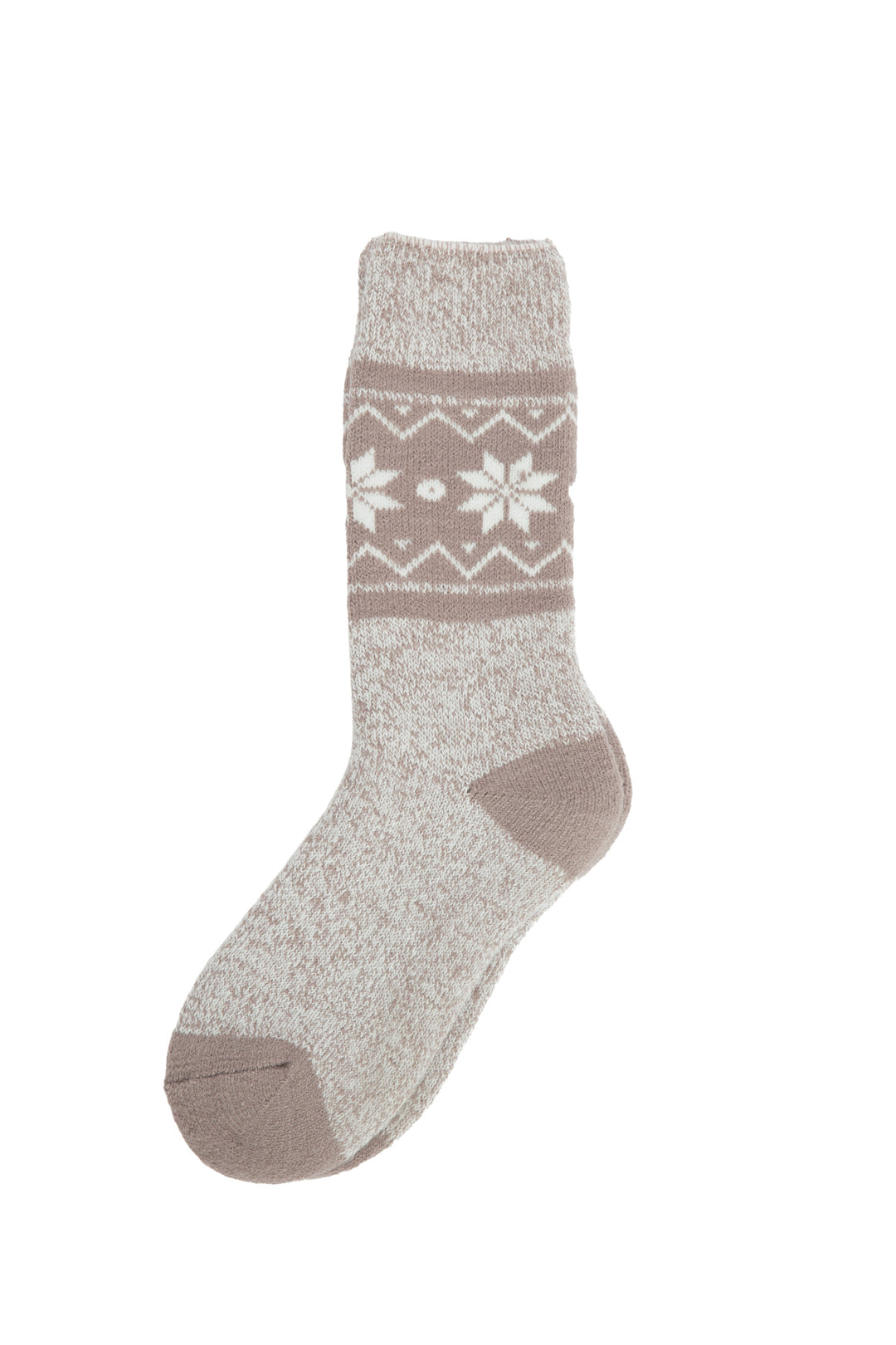 Walnut & Beige - Thermal Socks