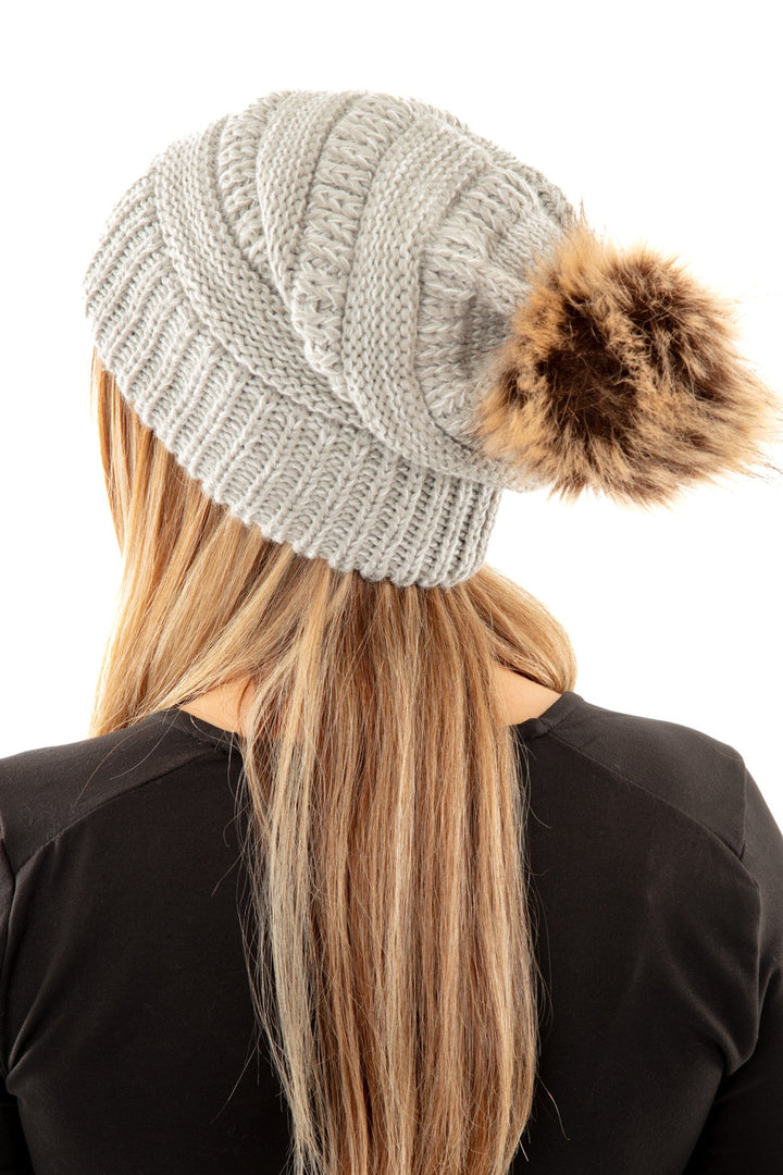 Grey - Cozy Slouchy Beanie