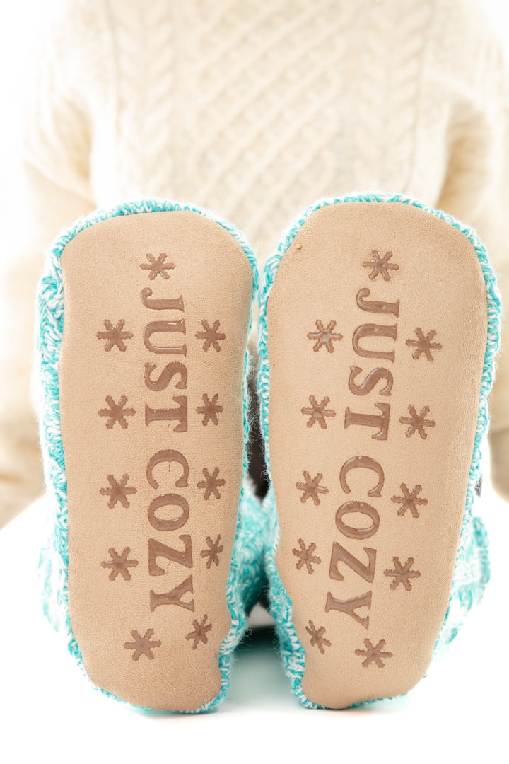 Sky Blue - Cozy Slipper Socks