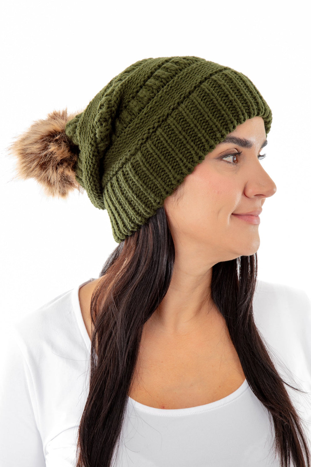 Green - Cozy Slouchy Beanie