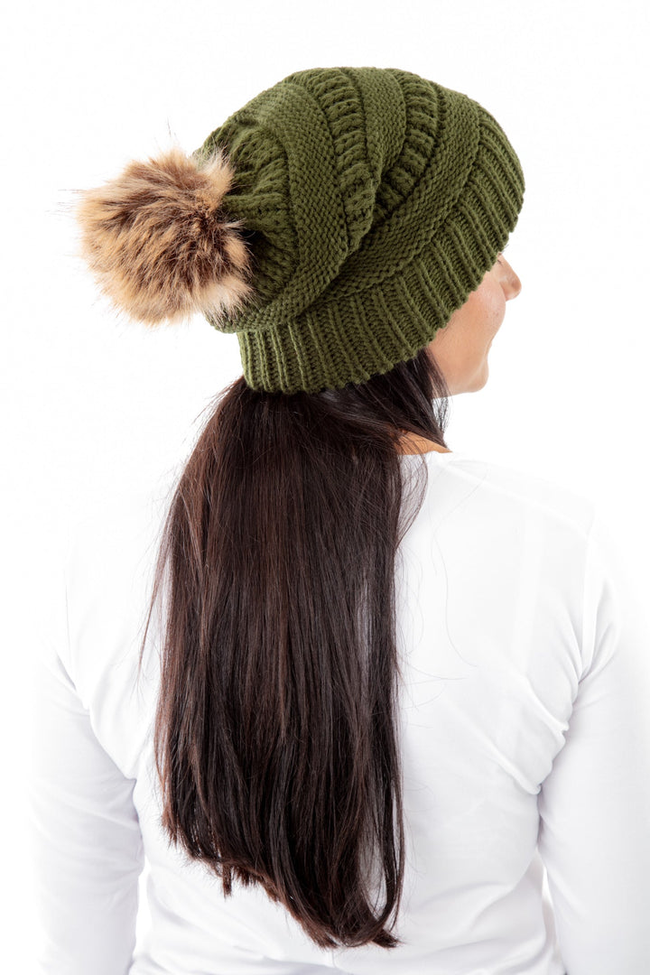 Green - Cozy Slouchy Beanie