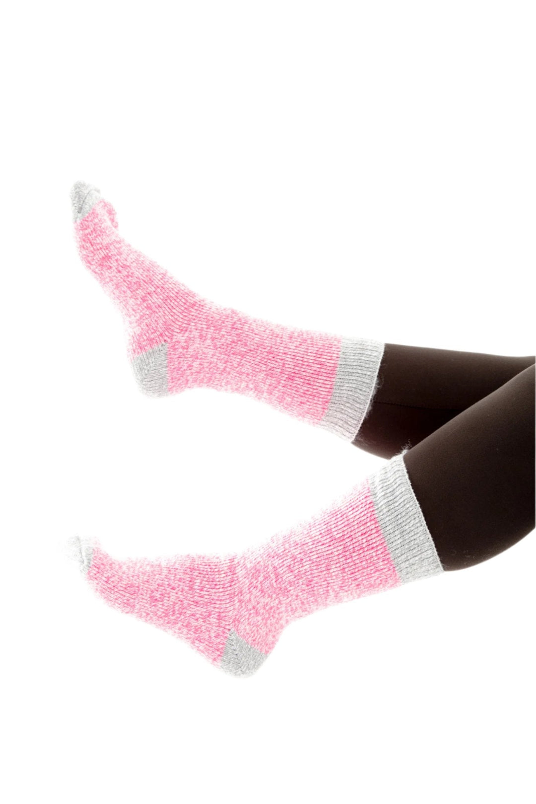 Grey & Pink - Thermal Socks