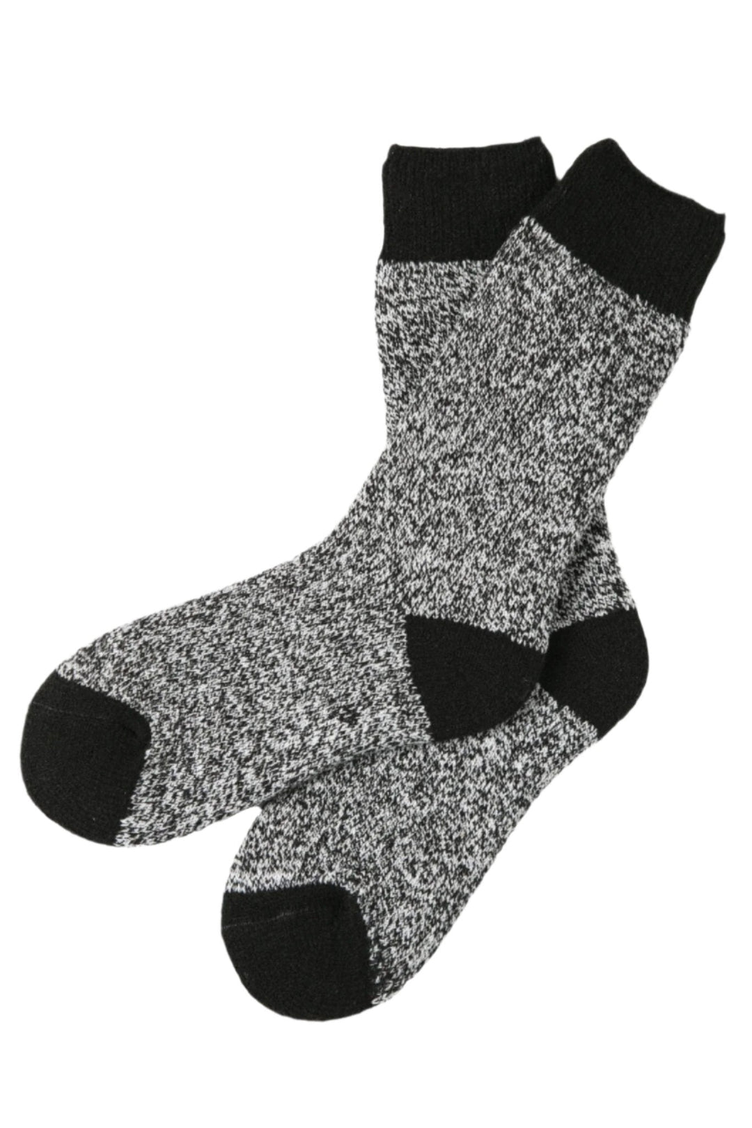 Black & Grey Marbled - Thermal Socks