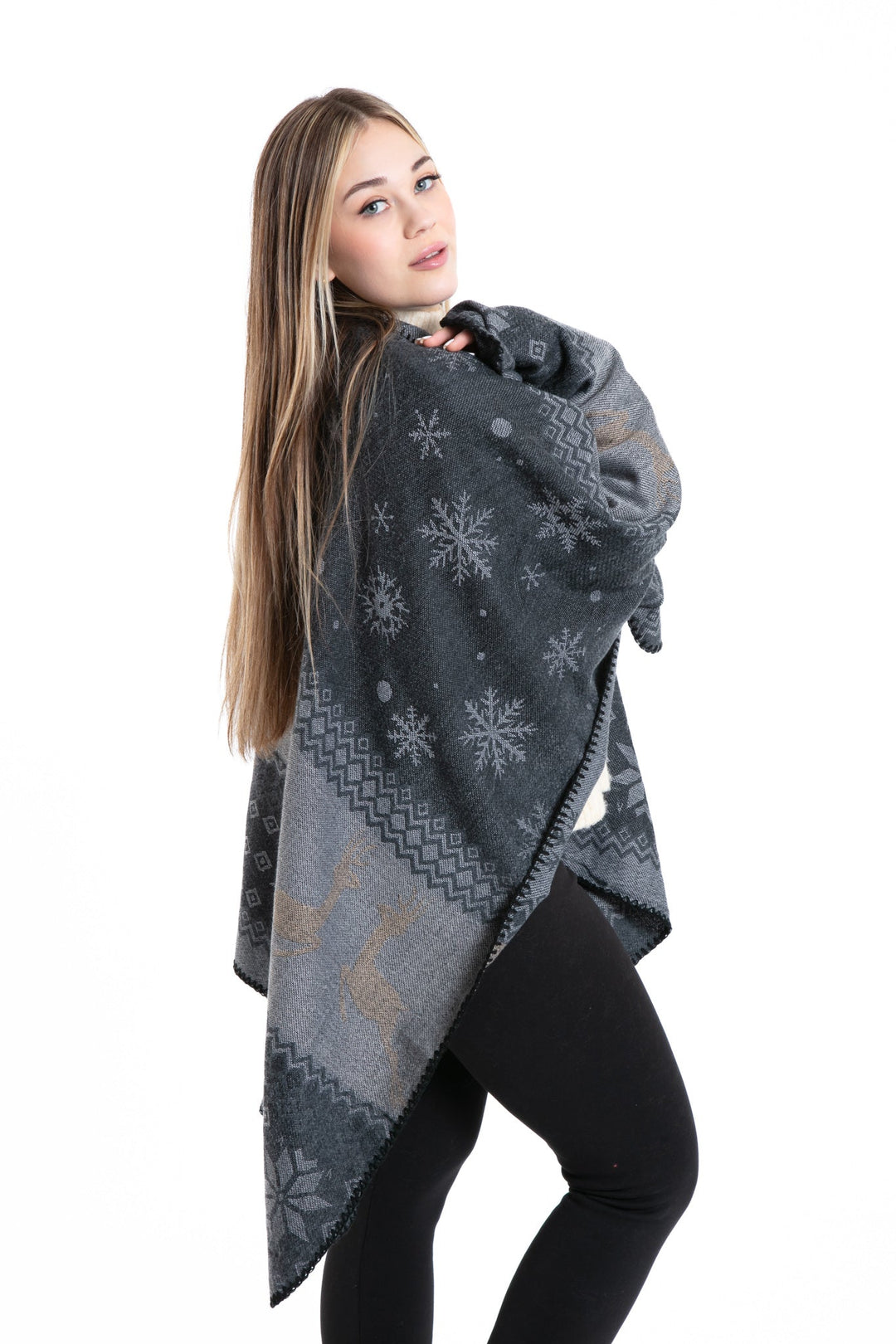 Clarisa - Poncho Scarf