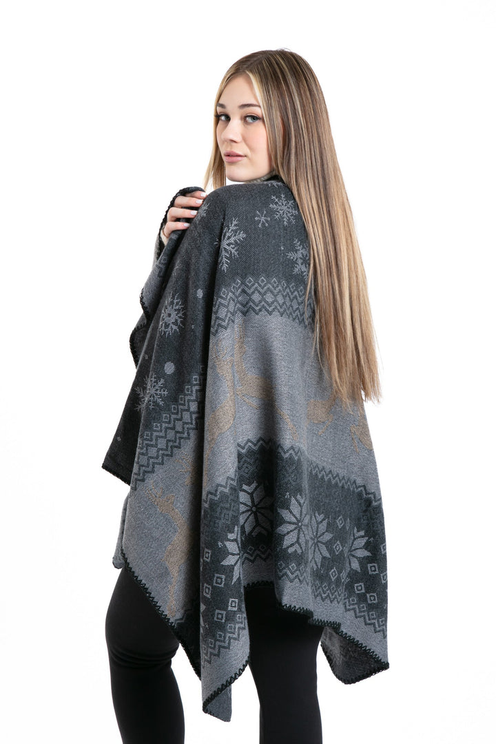 Clarisa - Poncho Scarf