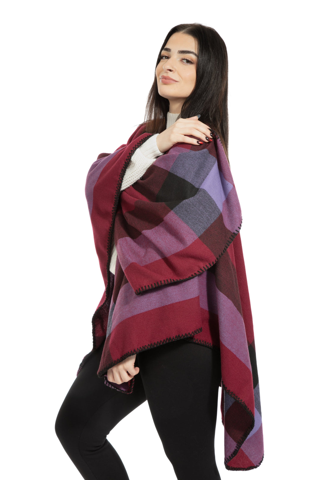 Pauline - Poncho Scarf