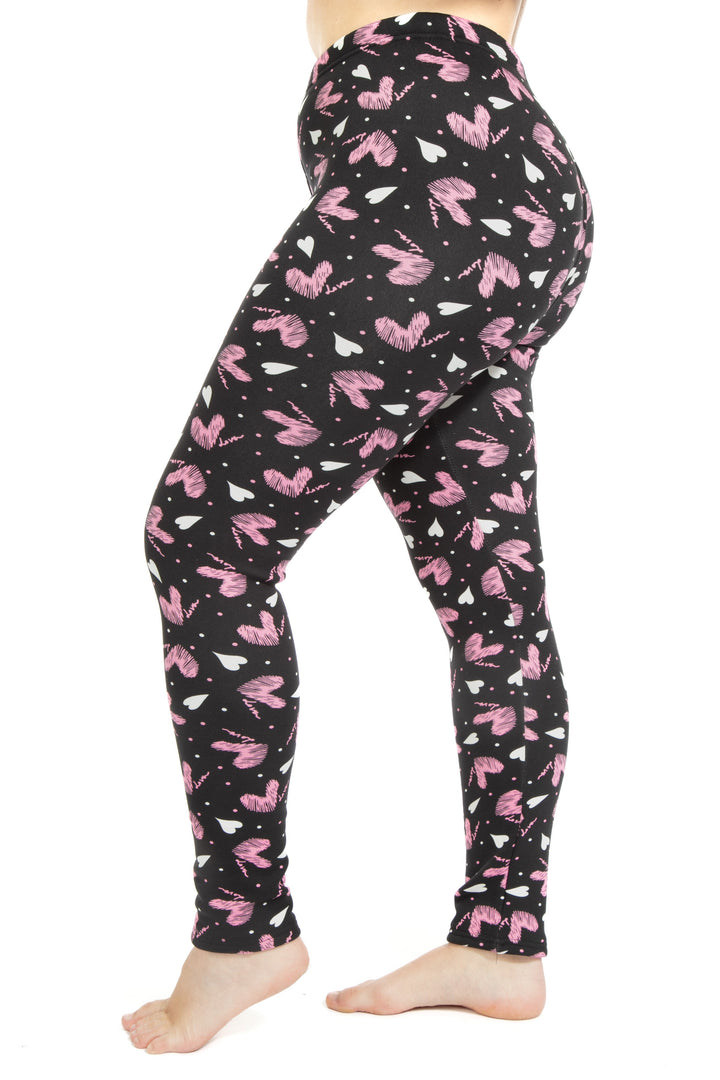 2 Hearts - Cozy Lined Leggings