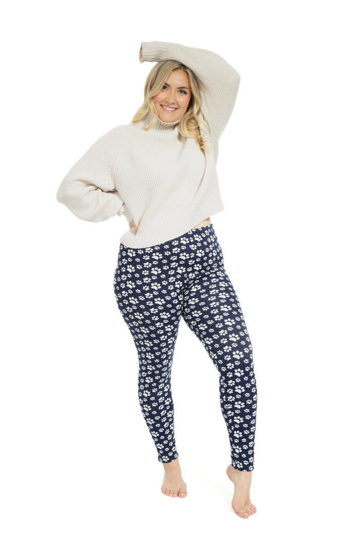 Little Paw - Cozy Lined Leggings