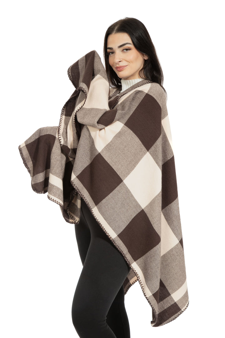 Xenia - Poncho Scarf