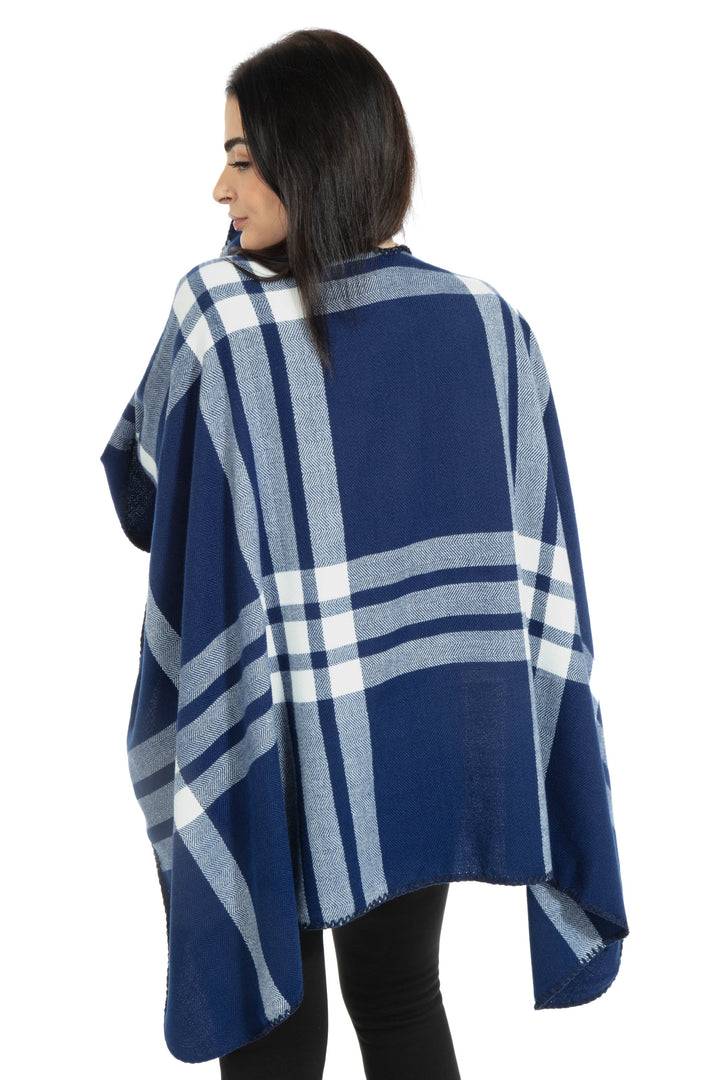 Sharon - Poncho Scarf