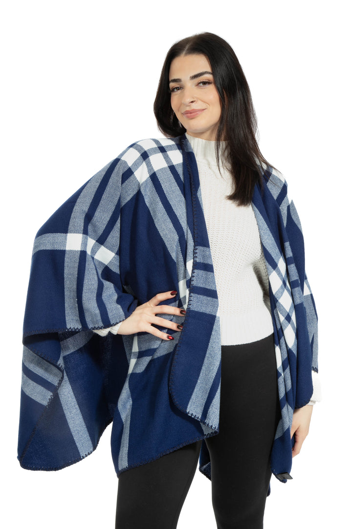 Sharon - Poncho Scarf