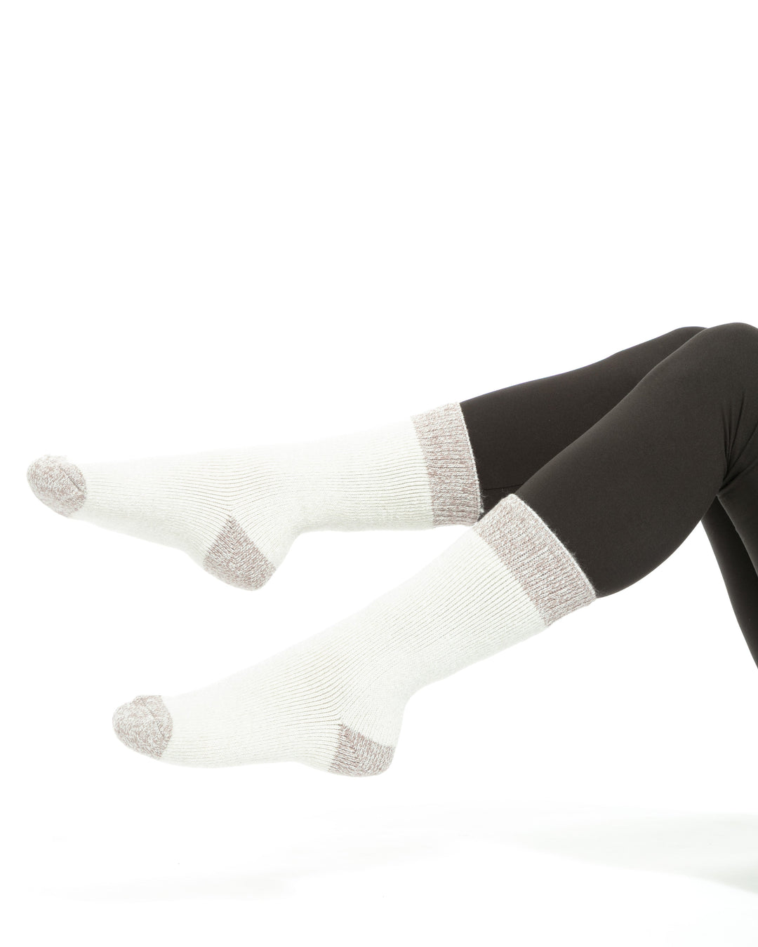 Walnut & Beige - Thermal Socks