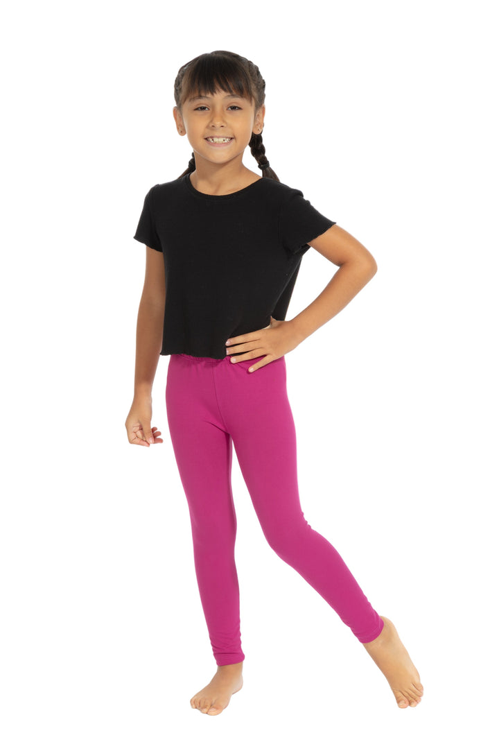 Magenta Kid's - All Season Leggings