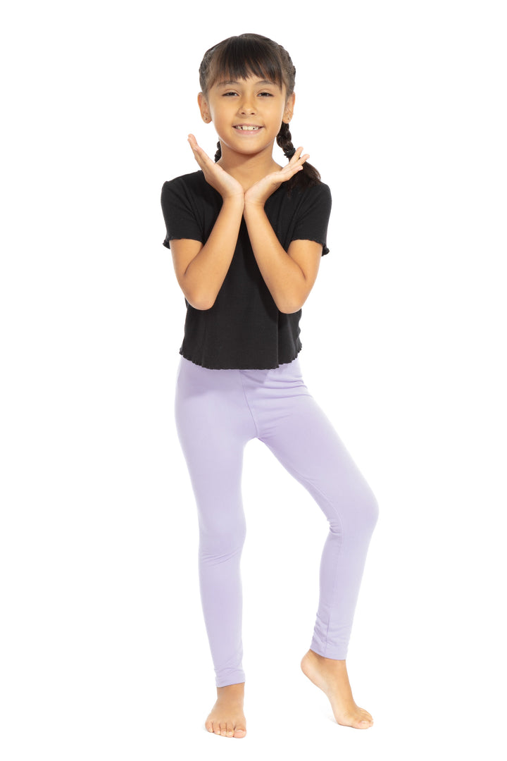 Lavender Kid's - All Season Leggings
