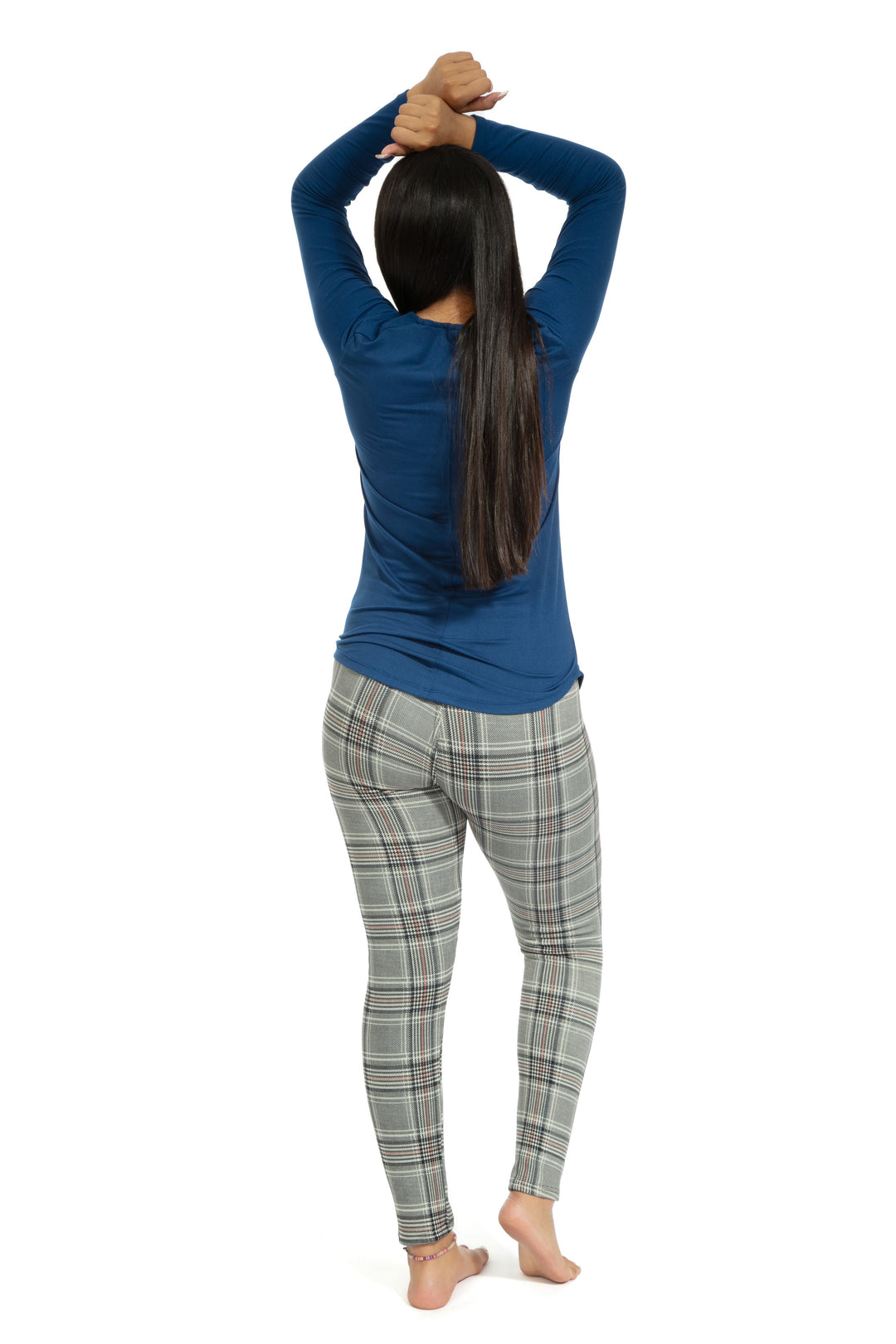 Glen Squares - Cozy Lined Leggings