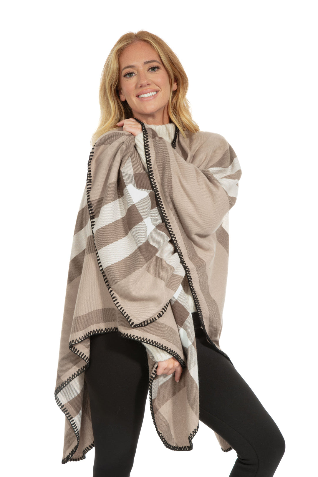 Maddy - Poncho Scarf