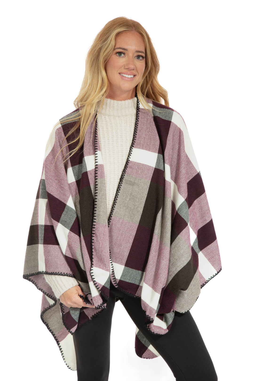 Gergana - Poncho Scarf