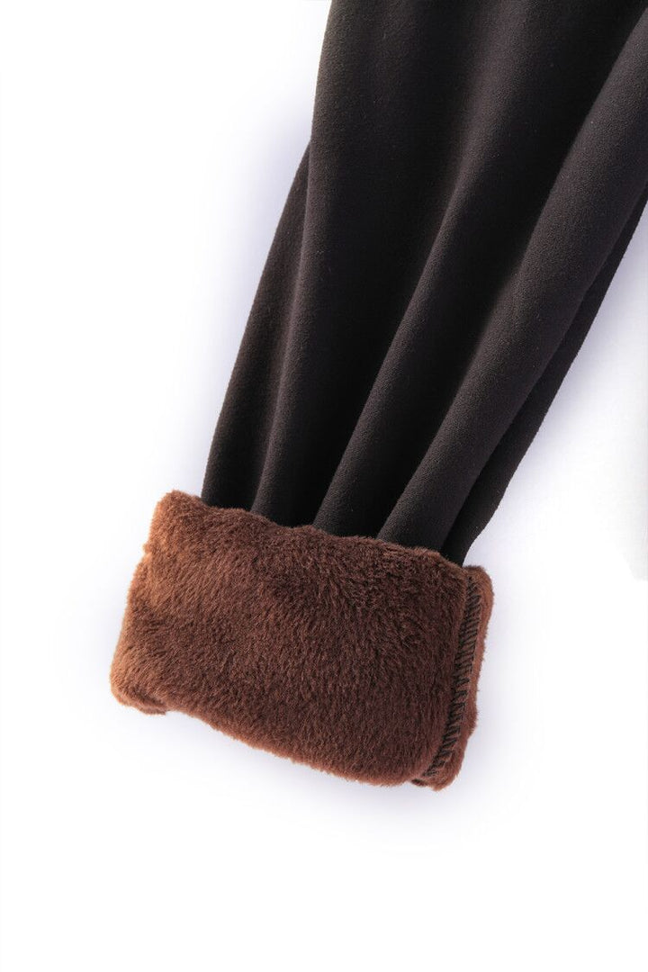Black Kid's - Cozy Lined Leggings