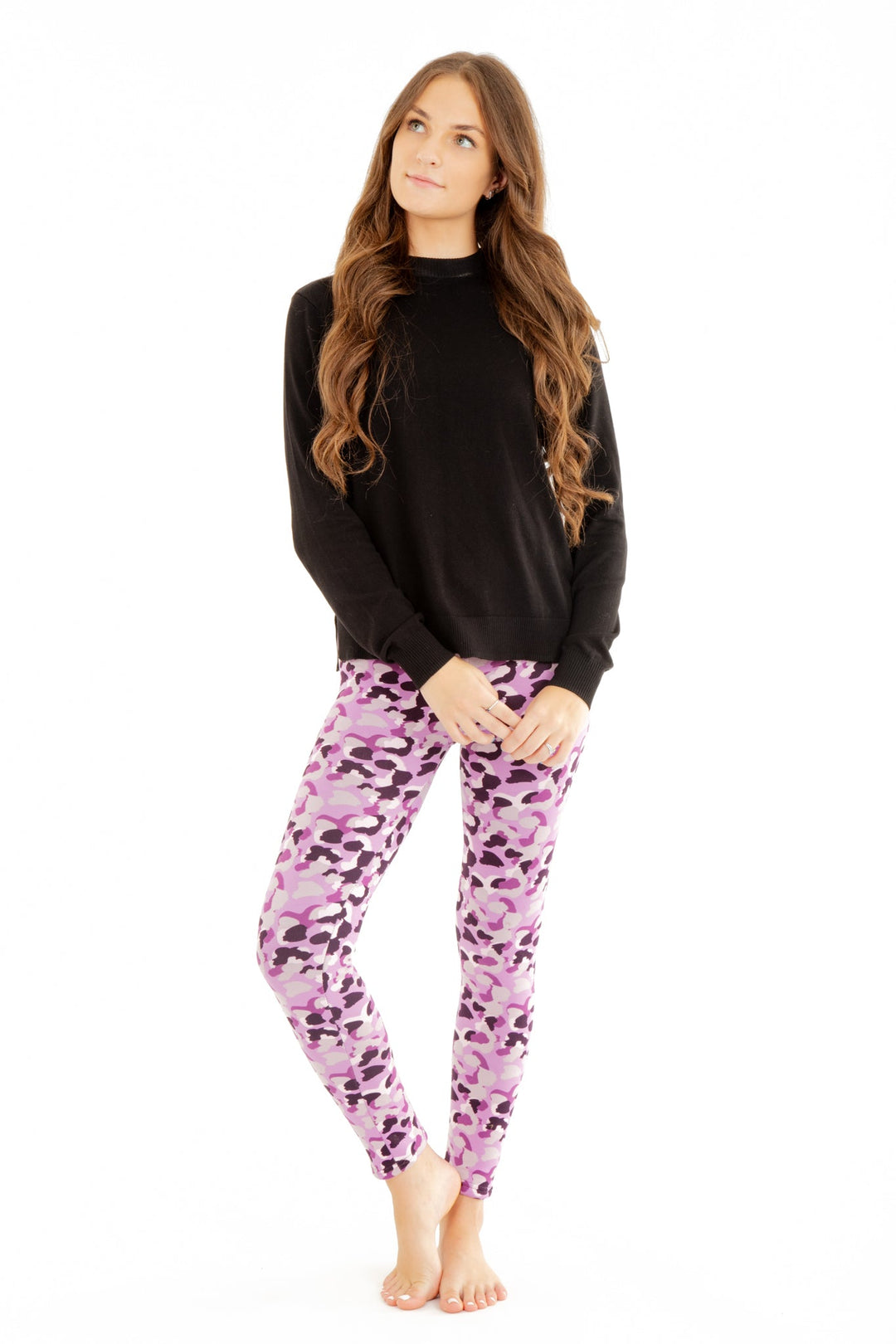 Purple Leopard - Cozy Lined