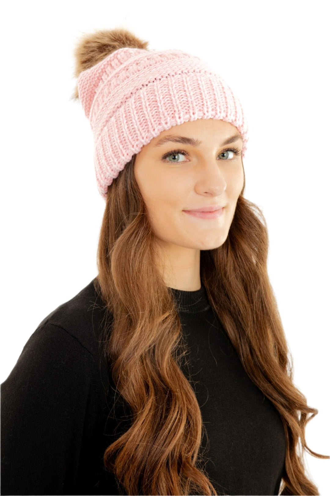 Pink - Cozy Slouchy Beanie