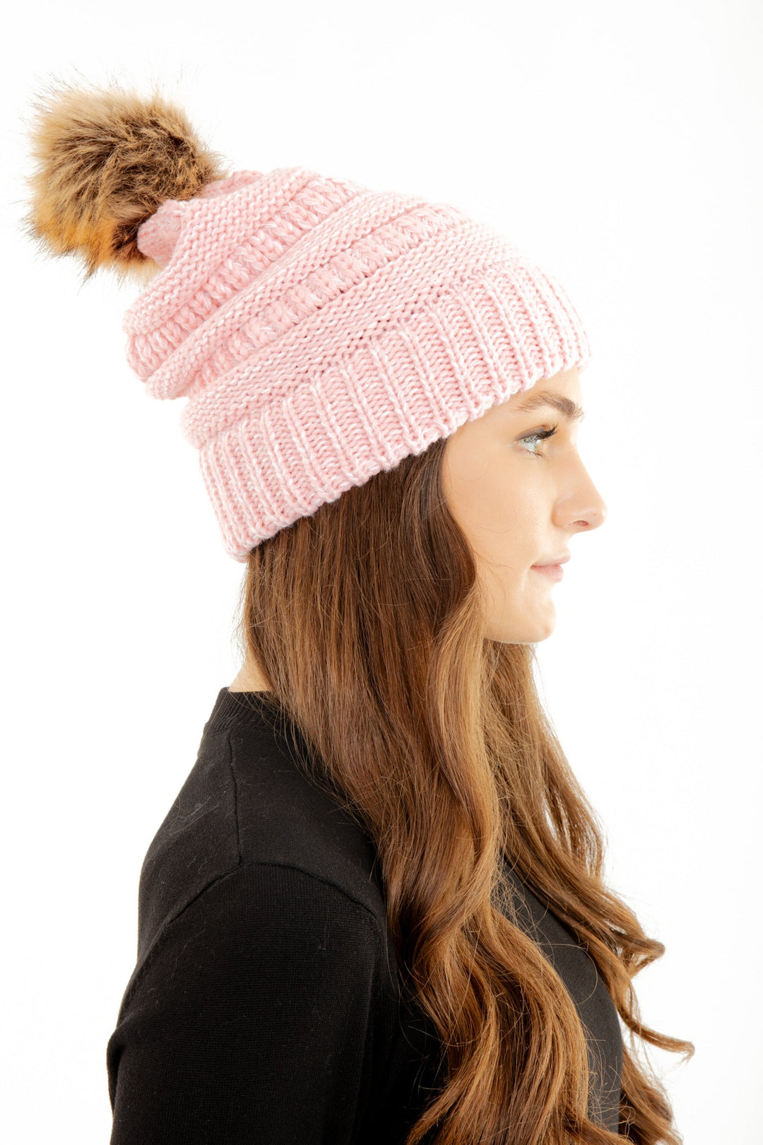 Pink - Cozy Slouchy Beanie