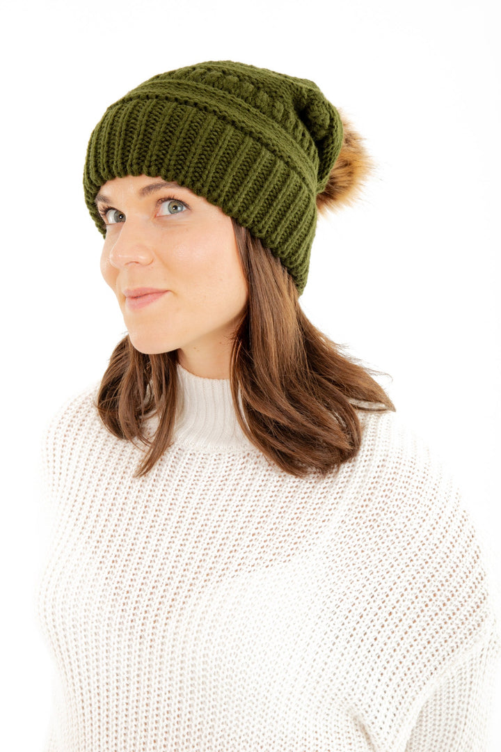 Green - Cozy Slouchy Beanie