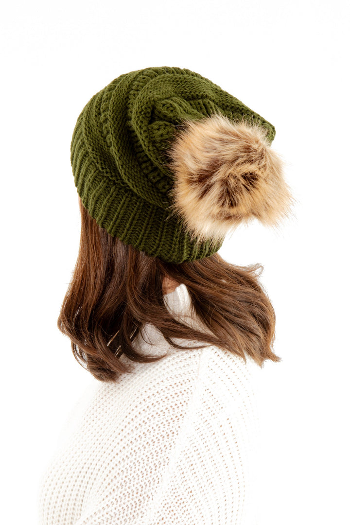 Green - Cozy Slouchy Beanie