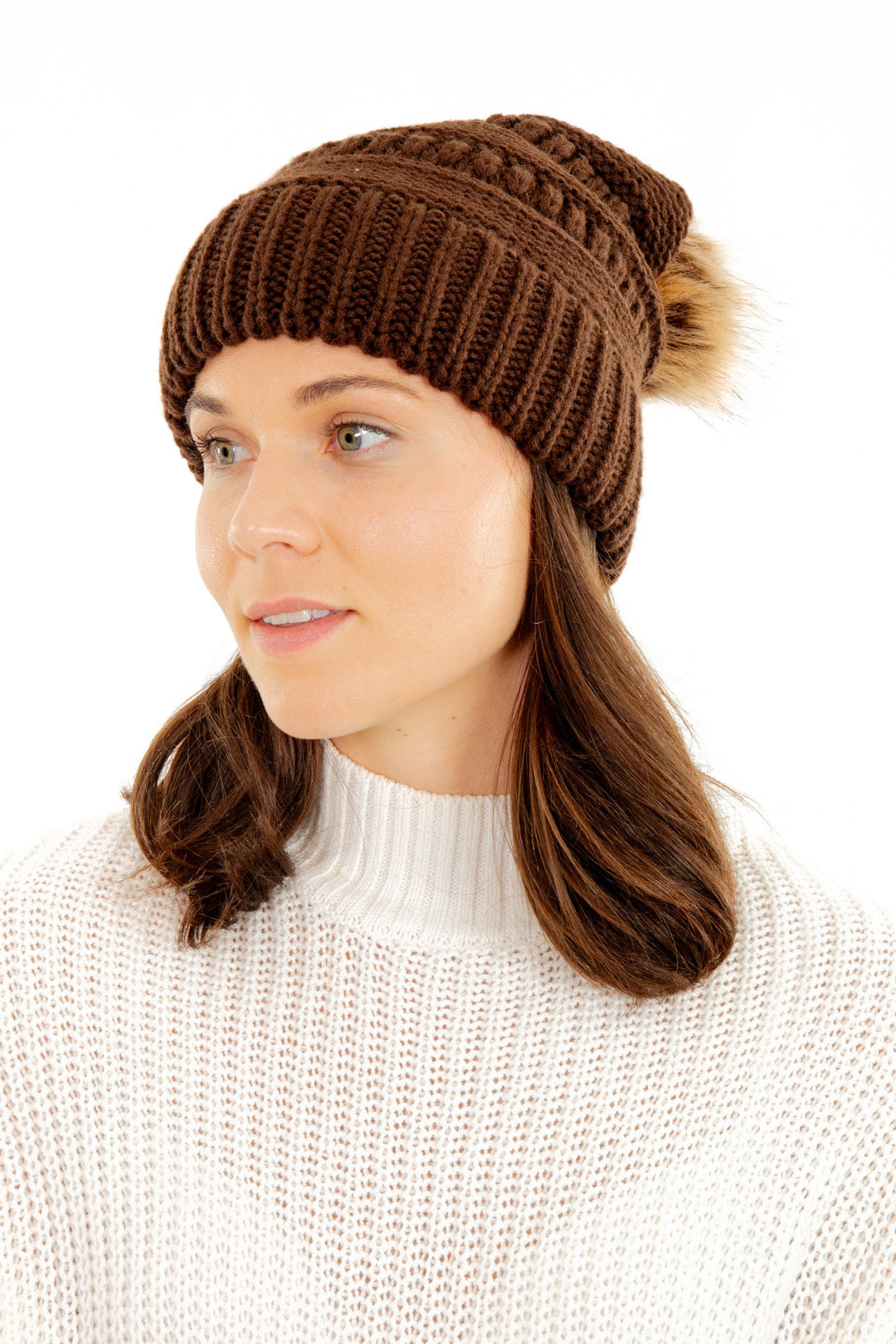 Brown - Cozy Slouchy Beanie