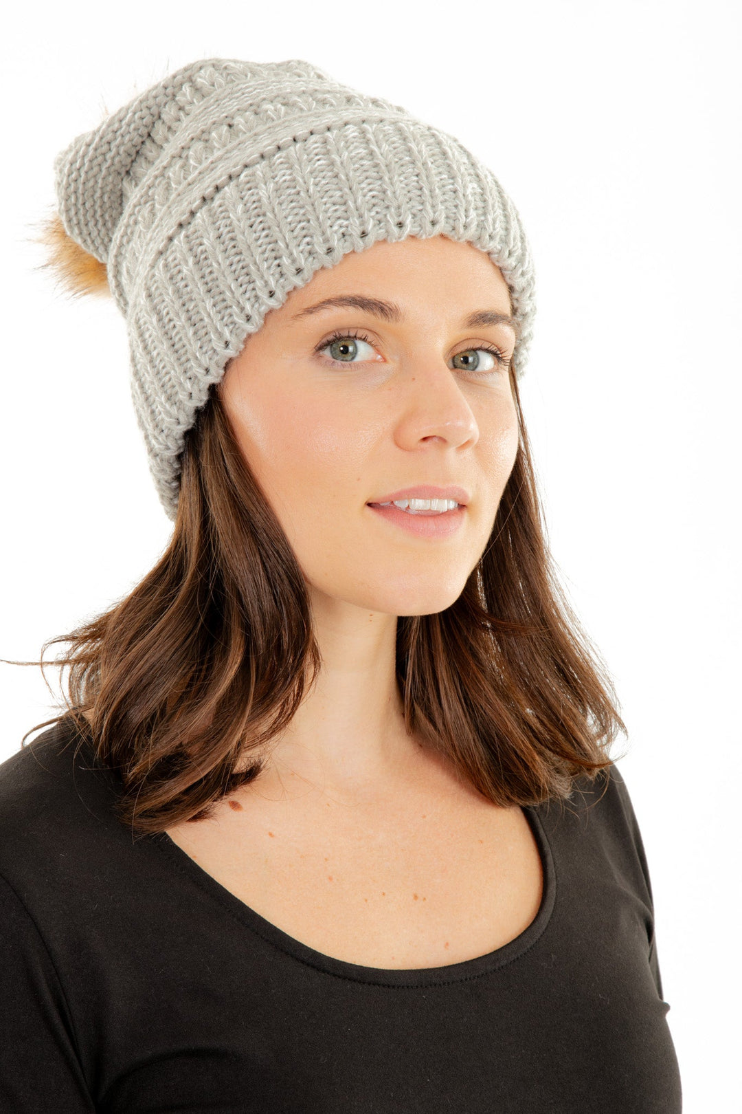 Grey - Cozy Slouchy Beanie