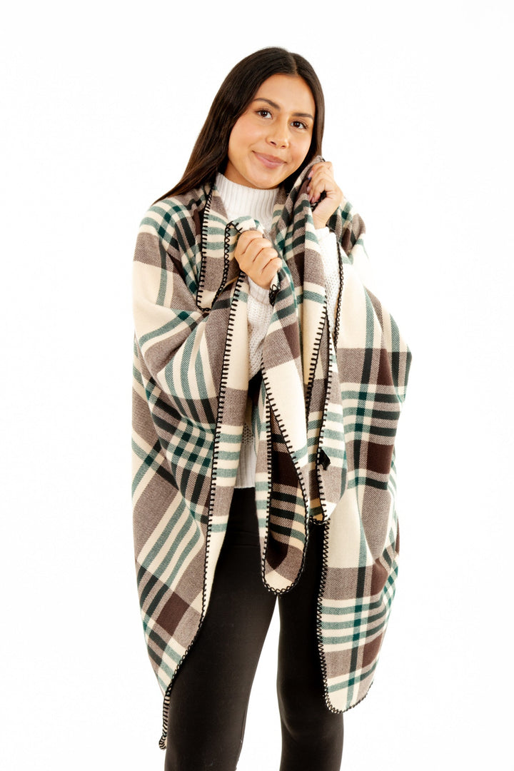 Lainey - Poncho Scarf