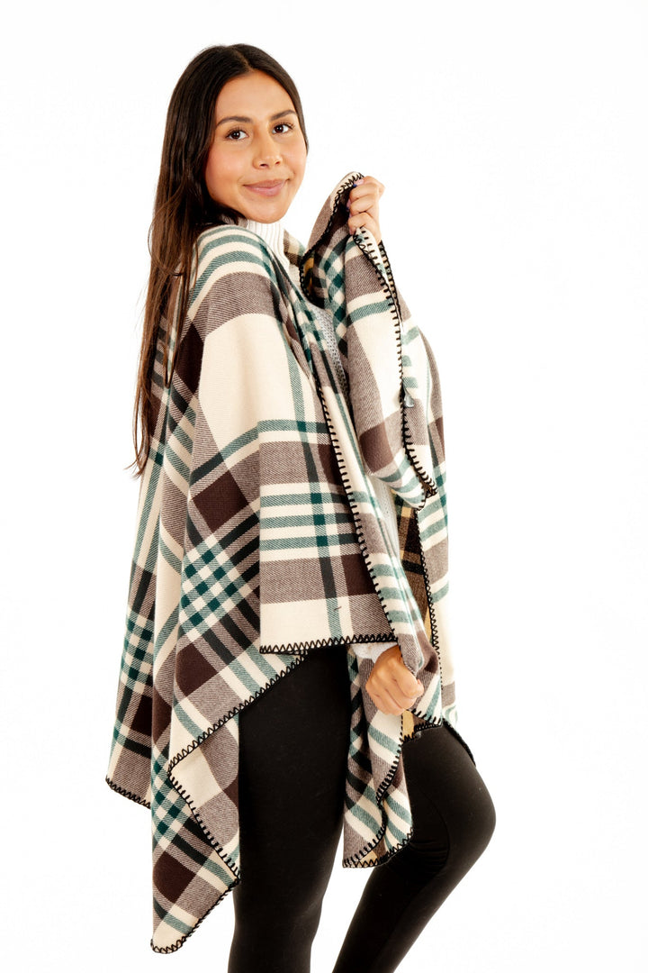 Lainey - Poncho Scarf