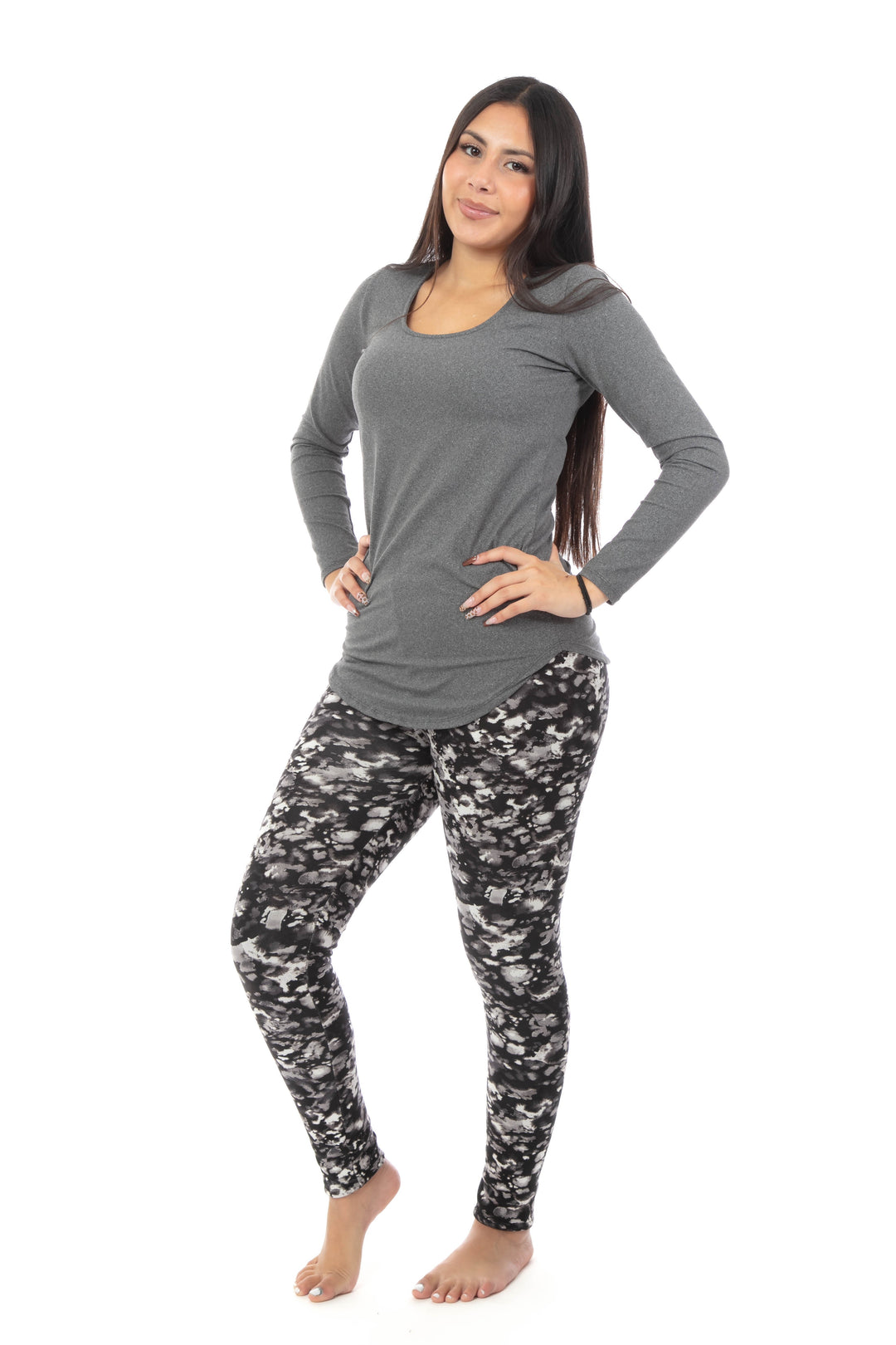 B&W Touch - Cozy Lined Leggings