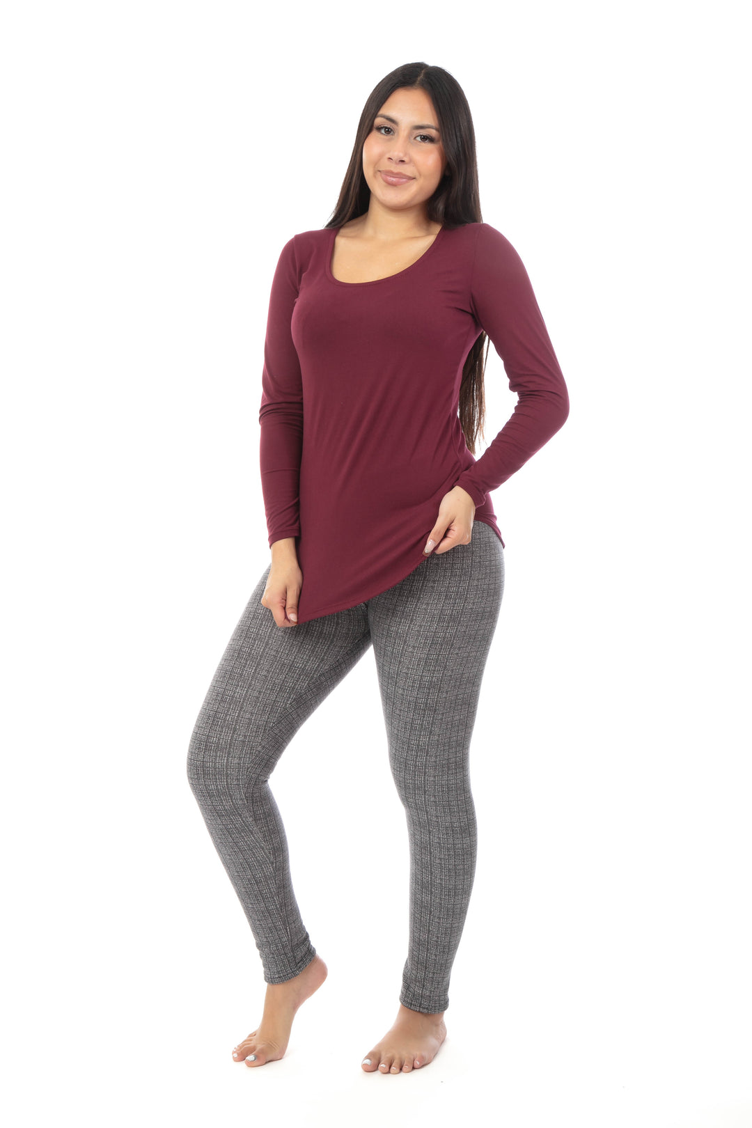 G&W Marbled - Cozy Lined Leggings