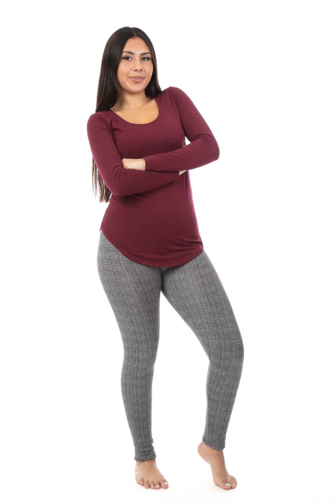 G&W Marbled - Cozy Lined Leggings