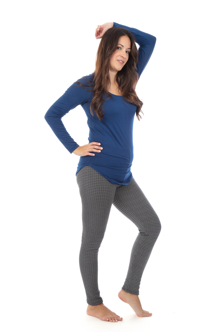 Midnight Check - Cozy Lined Leggings