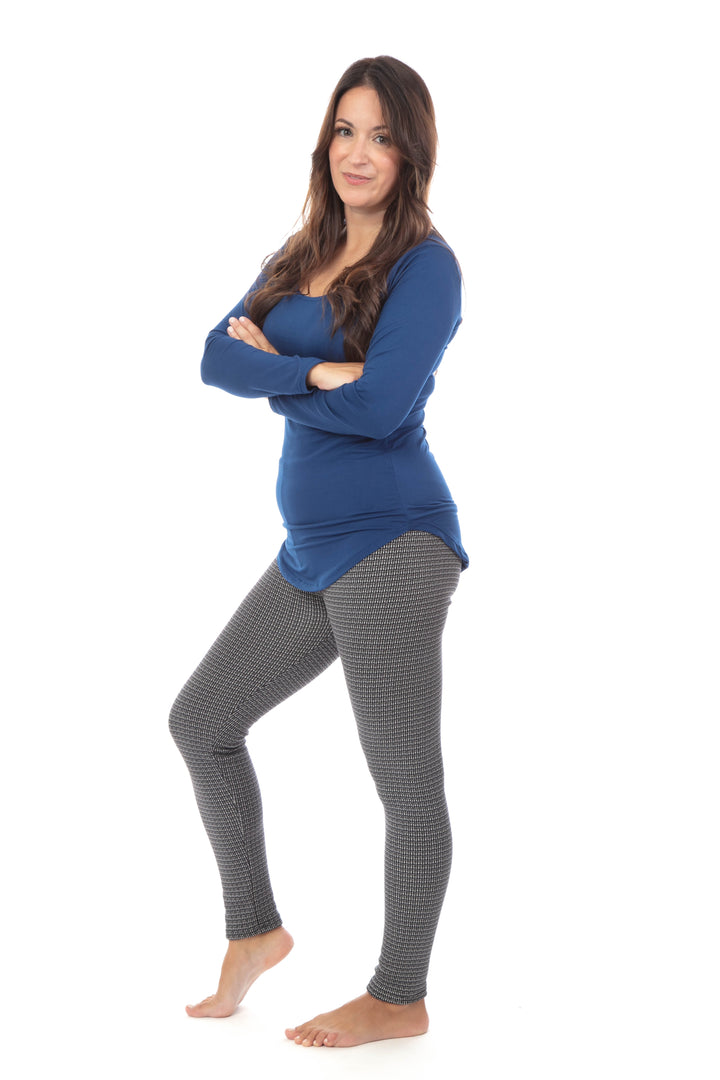 Midnight Check - Cozy Lined Leggings