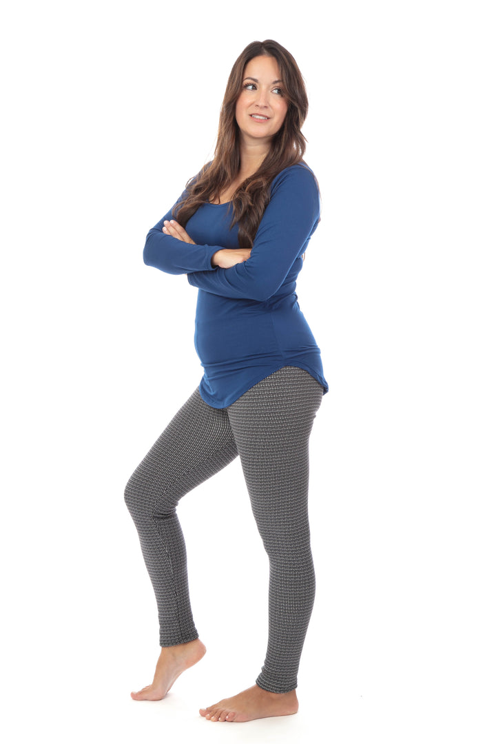 Midnight Check - Cozy Lined Leggings