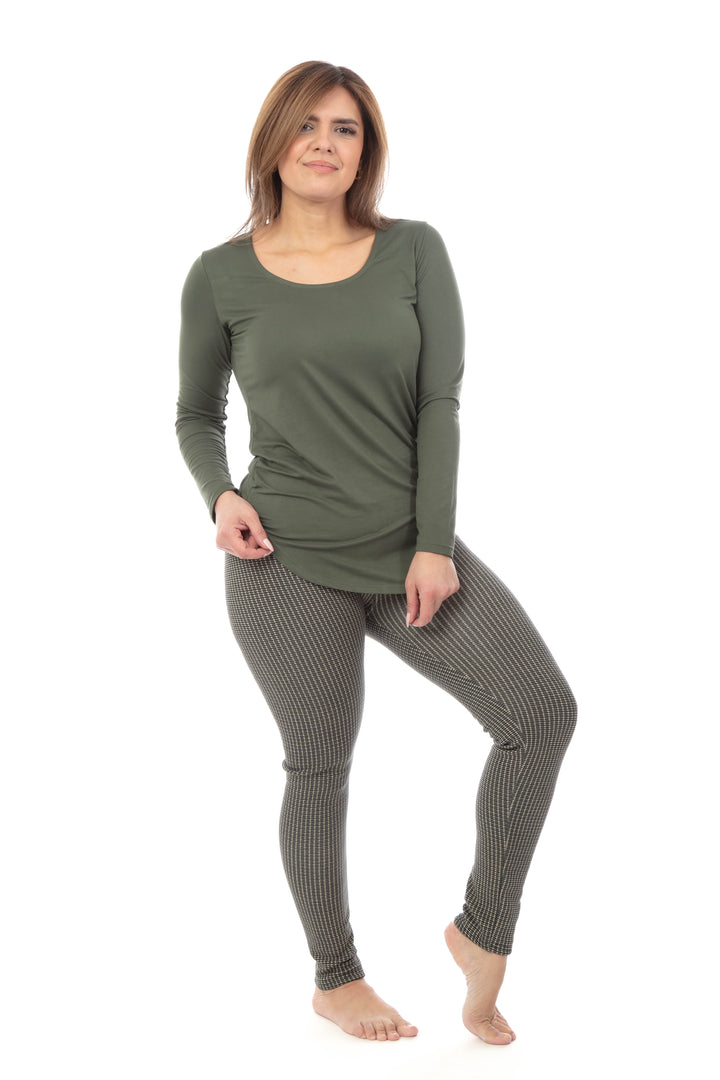 Checkers  - Cozy Lined Leggings