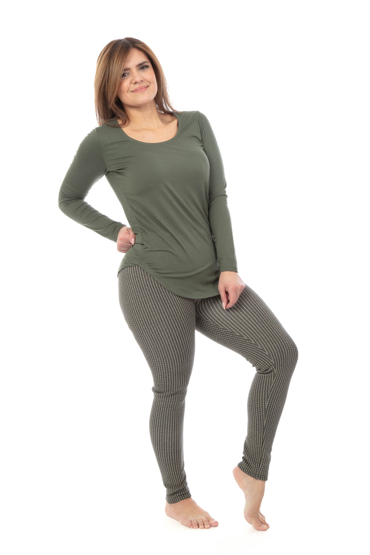 Checkers  - Cozy Lined Leggings