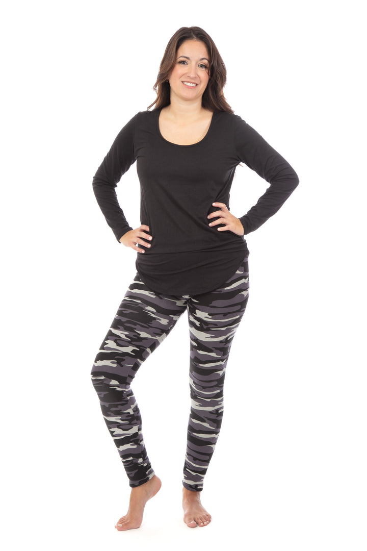Camo - Cozy Lined Leggings