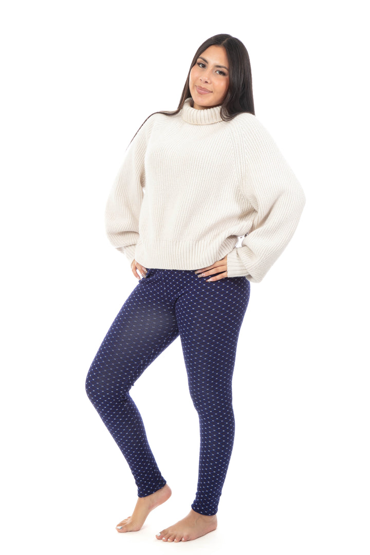 Blue Diamond - Cozy Lined Leggings