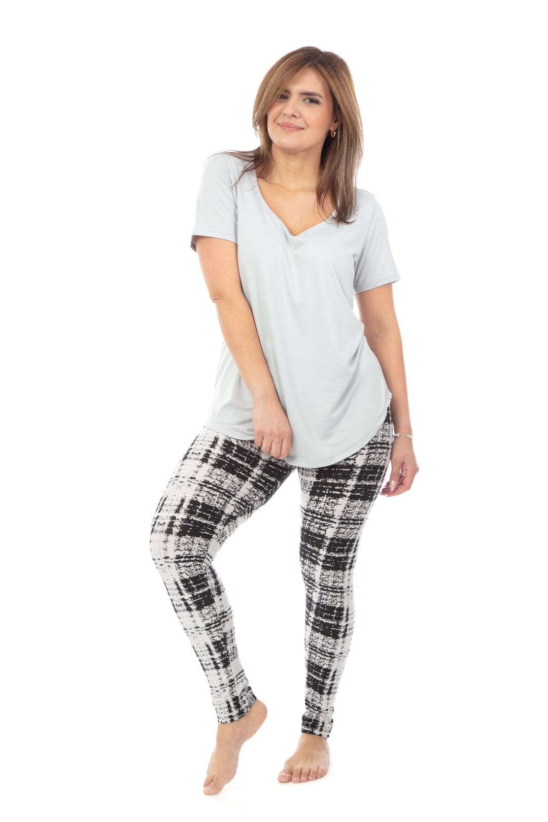 Plaid Print - All Season Leggings