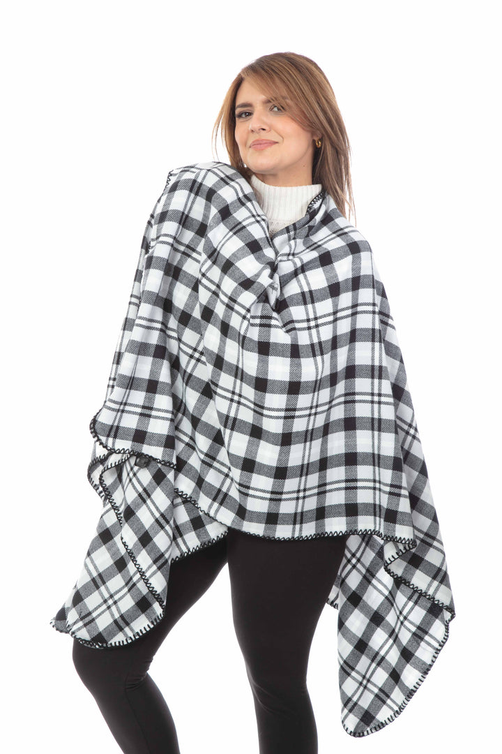 Bruna - Poncho Scarf