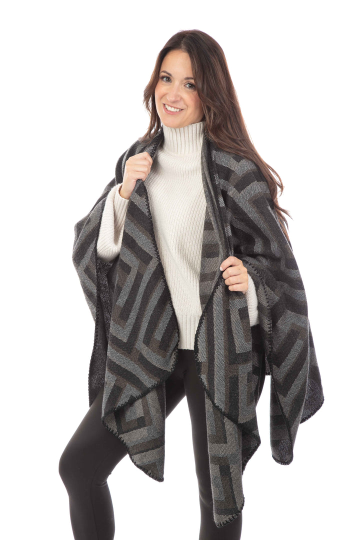 Zoe - Poncho Scarf