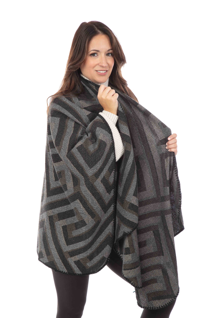 Zoe - Poncho Scarf