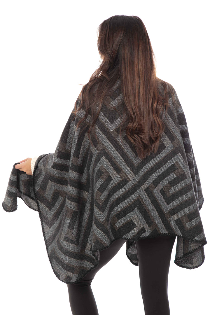 Zoe - Poncho Scarf